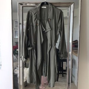 Army trench coat from Nordstrom